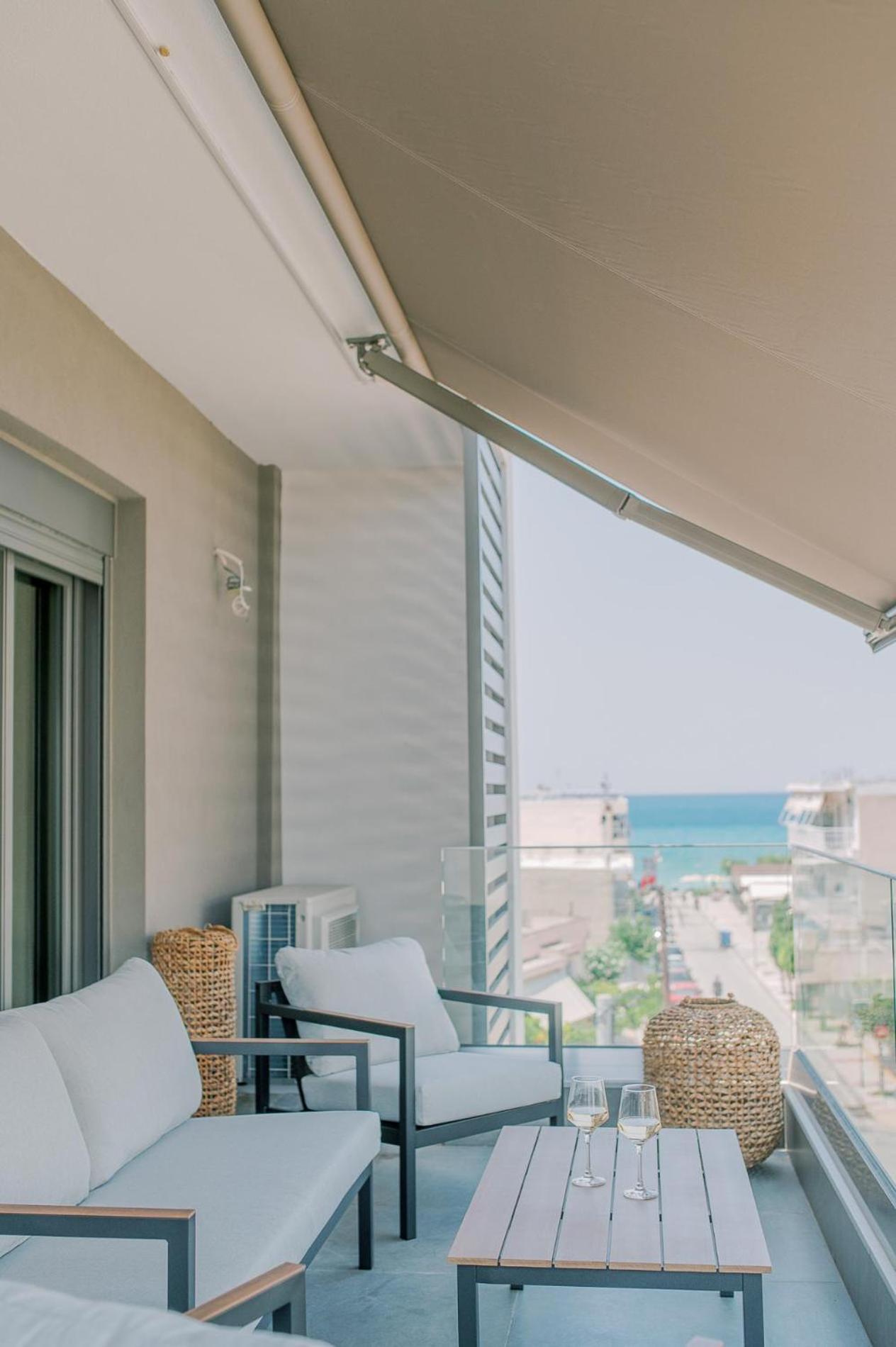 Hama Luxury Seaside Apartments Corinth Luaran gambar