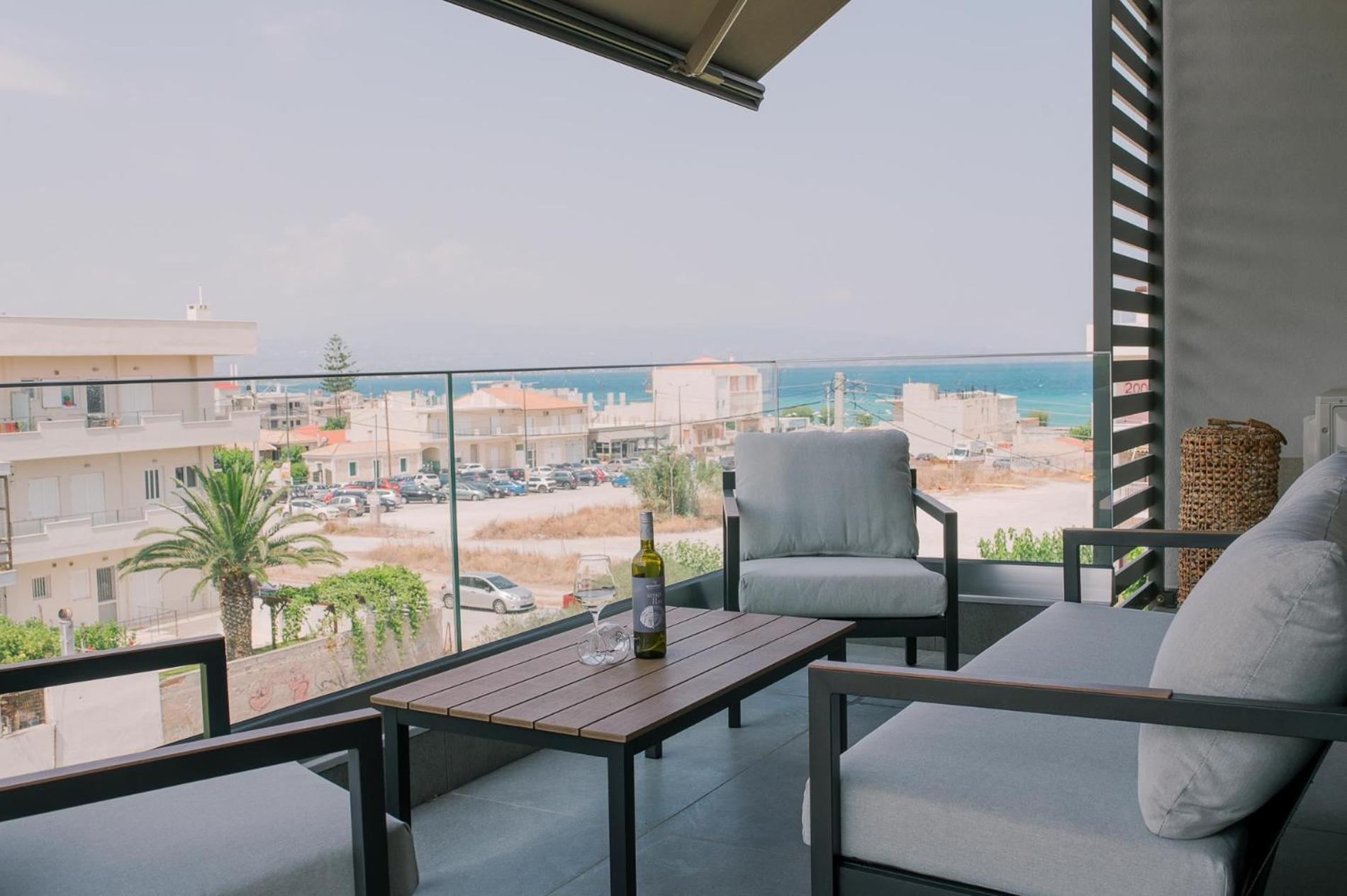 Hama Luxury Seaside Apartments Corinth Luaran gambar